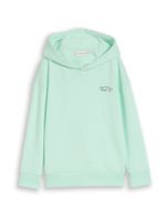 TOM TAILOR Sweater majica  menta / roza / crna / bijela