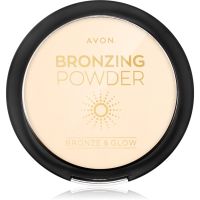 Avon Bronze & Glow bronz puder odtenek Golden Bronze 13,5 g