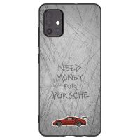 Silikónový čierny obal pre Samsung Galaxy A51 A515F - Garage Scratch