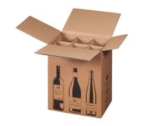 5 ks - Krabica na víno Smart Vinebox, 6 fliaš