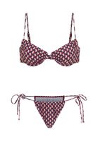 LSCN by LASCANA Bikini  ecru/prljavo bijela / mornarsko plava / bordo