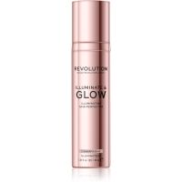 Makeup Revolution Glow Illuminate folyékony bőrélénkítő árnyalat Sparkling Wine 40 ml