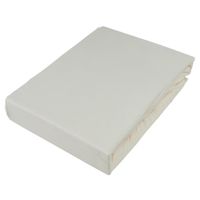 Novel NAPÍNACIA PLACHTA NA BOXSPRIN, džersej, béžová, 90/220 cm