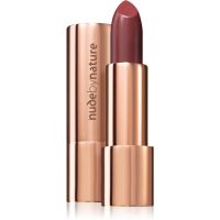 Nude by Nature Moisture Shine fényes ajakrúzs hidratáló hatással árnyalat 07 Deep Plum 4 g