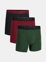 Under Armour M UA Perf Cotton 6in 3-pack Bokserki Zielony