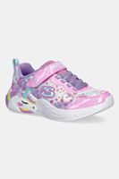 Skechers sneakers pentru copii UNICORN DREAMS - HEART SPARKL