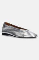 Tommy Hilfiger Kožené balerínky Tommy Hilfiger SOFT METAL LTHR BALLERINA NO BOW