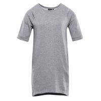 Women's cotton dress ALPINE PRO MOLEDA smoked pearl