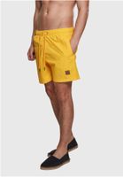 Men's Swimsuit Block Yellow