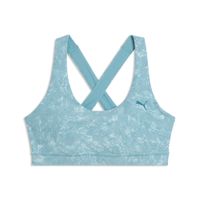 PUMA CLOUDSPUN Sport-BH mit Print Damen, Accessoires, Blau, XL