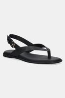 Kožené sandále Tommy Hilfiger COLOR BLOCK THONG FLAT SANDAL
