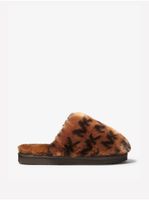 Brown Women's Patterned Slippers Michael Kors Janis - Women