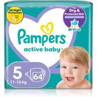 Pampers Active Baby Size 5 plenice za enkratno uporabo 11-16 kg 64 kos