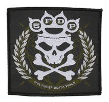 naszywka FIVE FINGER DEATH PUNCH - KNUCKLES GROWN - RAZAMATAZ