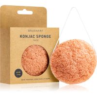 BrushArt Home Salon Konjac sponge nežna eksfoliacijska gobica za obraz Pink Clay 5 g