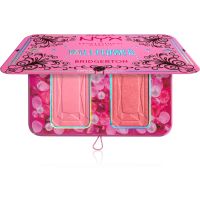 NYX Professional Makeup Bridgerton Royal Blush paleta rdečil odtenek 01 Wallflower 2x5 g