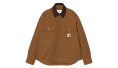 Carhartt WIP W' Prescott Shirt Jac Dámske - Košeľa Carhartt WIP - Hnedá - I036513_00S_GD-S - Size: S