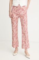 Weekend Max Mara pantaloni pentru femei, din bumbac cu elastan ONDE
