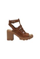 Sandały na obcasie ze skóry Timberland
