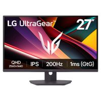 27" herní monitor LG UltraGear™ G6 s frekvencí 200 Hz a rozlišením QHD│27G610A s sRGB 99% (Typ.), VESA DisplayHDR™ 400, 1ms (GtG), HDMI 2.0