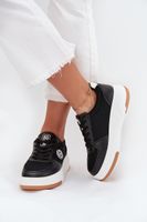 BIG STAR SHOES Sneakersy Damskie Na Platformie Big Star