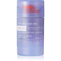 hello sunday the take-out one invisible sun stick ochranná hydratační tyčinka SPF 50 25 g