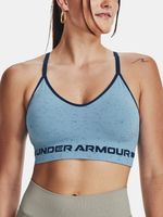 Under Armour UA Seamless Low Long Htr Sport Büstenhalter Blau