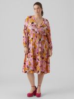 Vero Moda Curve Lis Kleid Rosa