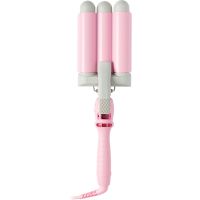 Mermade Pro Waver 32 mm kodralnik za trojne kodre za lase Pink 1 kos