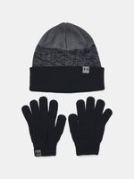 Under Armour B's Beanie & Glove Combo Handschuhe Kinder Schwarz