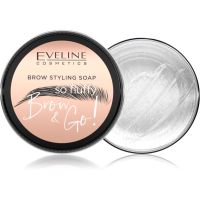 Eveline Cosmetics Brow & Go! Styling-Seife für die Augenbrauen Farbton Transparent 25 g