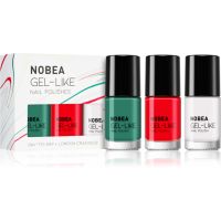 NOBEA Day-to-Day Vienna Calmness Set set lakov za nohte 3x6 ml