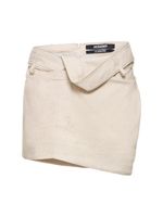 La Mini Jupe Bahia Canvas Mini Skirt