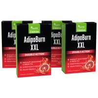 4x AdipoBurn Extreme | Targetiert Bauchfett verbrennen - Sichtbare Ergebnisse oder Geld zurück | 4x 30 Kapseln | SlimJOY