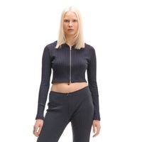 Cropp - Pulover na zadrgo - temno siva