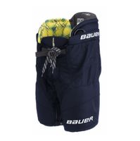 Nohavice Bauer Performance S24 JR, Junior, tmavo modrá, S