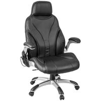 Cantus KANCELÁRSKE KRESLO, vzhľad kože, čierna