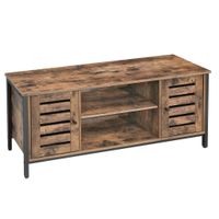 Boxxx NÍZKÁ KOMODA, hnědá, černá, 110/50/40 cm