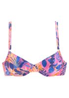 VIVANCE Bikini gornji dio  svijetloplava / tamno plava / lavanda / svijetlonarančasta