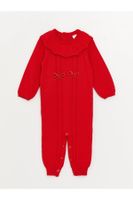 LC Waikiki Crew Neck Baby Girl Jumpsuit