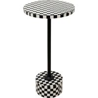 Kare-Design PRÍRUČNÝ STOLÍK, čierna, biela