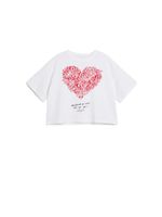 Desigual Majica 'Minime'  crvena / crna / bijela