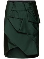 Sispy Satin Midi Skirt