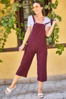 armonika Women's Light Burgundy Gardener Jumpsuit