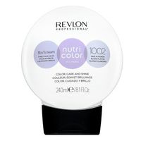 Revlon Professional Nutri Color Filters 3in1 Cream odżywcza maska koloryzująca dla ożywienia koloru 1002 Pale Platinum 240 ml