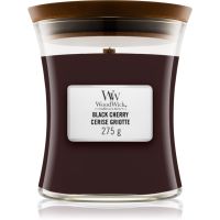 Woodwick Black Cherry ароматна свещ с дървен фитил 275 гр.