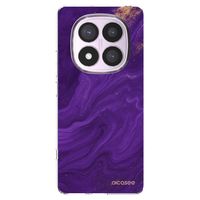 Silikónový prehľadný obal pre Xiaomi Redmi Note 14 Pro 5G - Purple