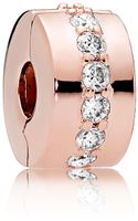 Pandora Bronzový klip s kamínky Rose Timeless 781972CZ