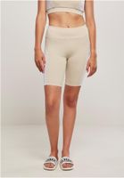 Women's Color Block Cycle Softseagrass/White Shorts