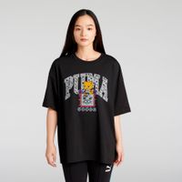 PUMA NEKOSAN x HOOPS DYLAN Graphic Oversized T-Shirt Unisex, Kleidung, Schwarz, M
